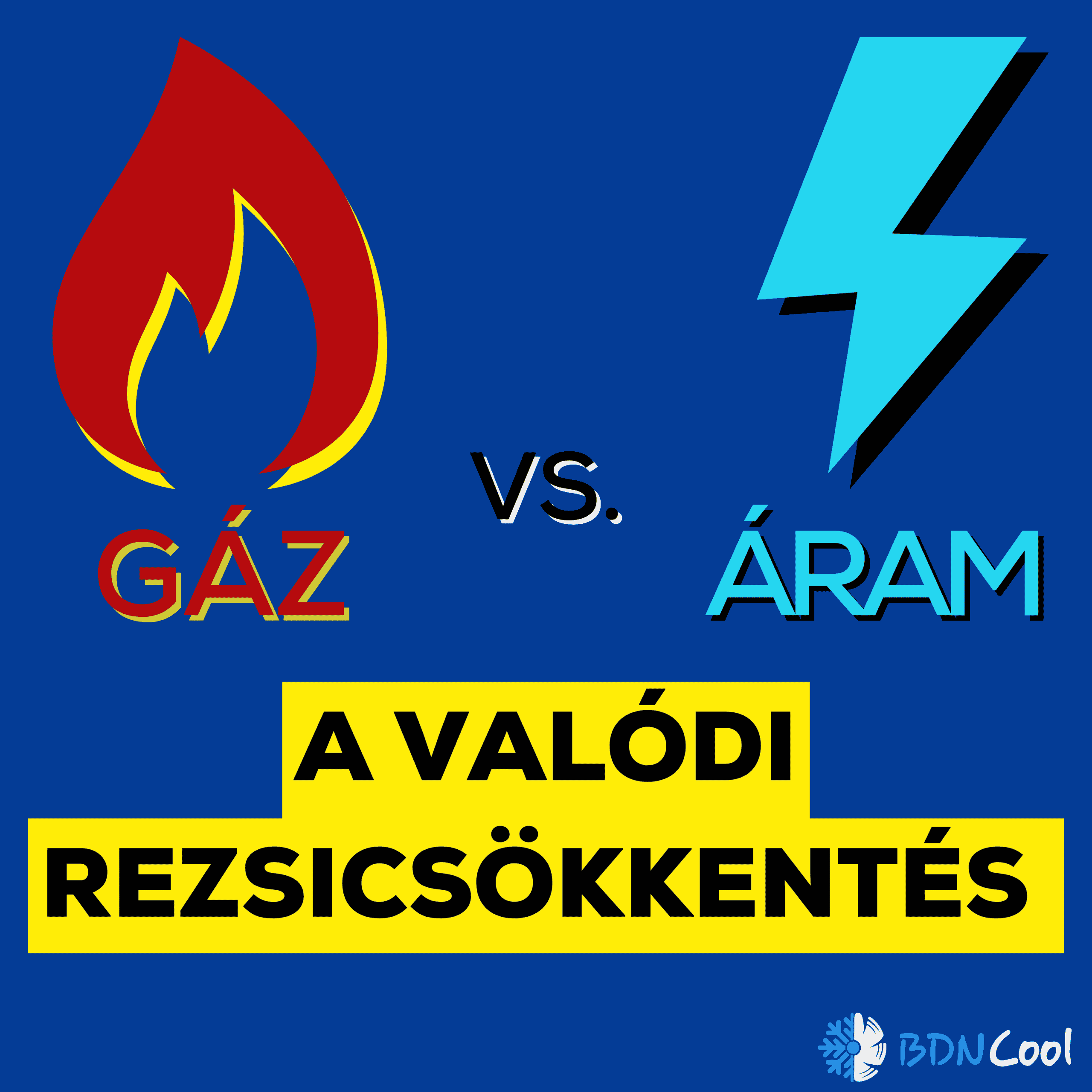 Rezsicsökkentés Klímával, árammal