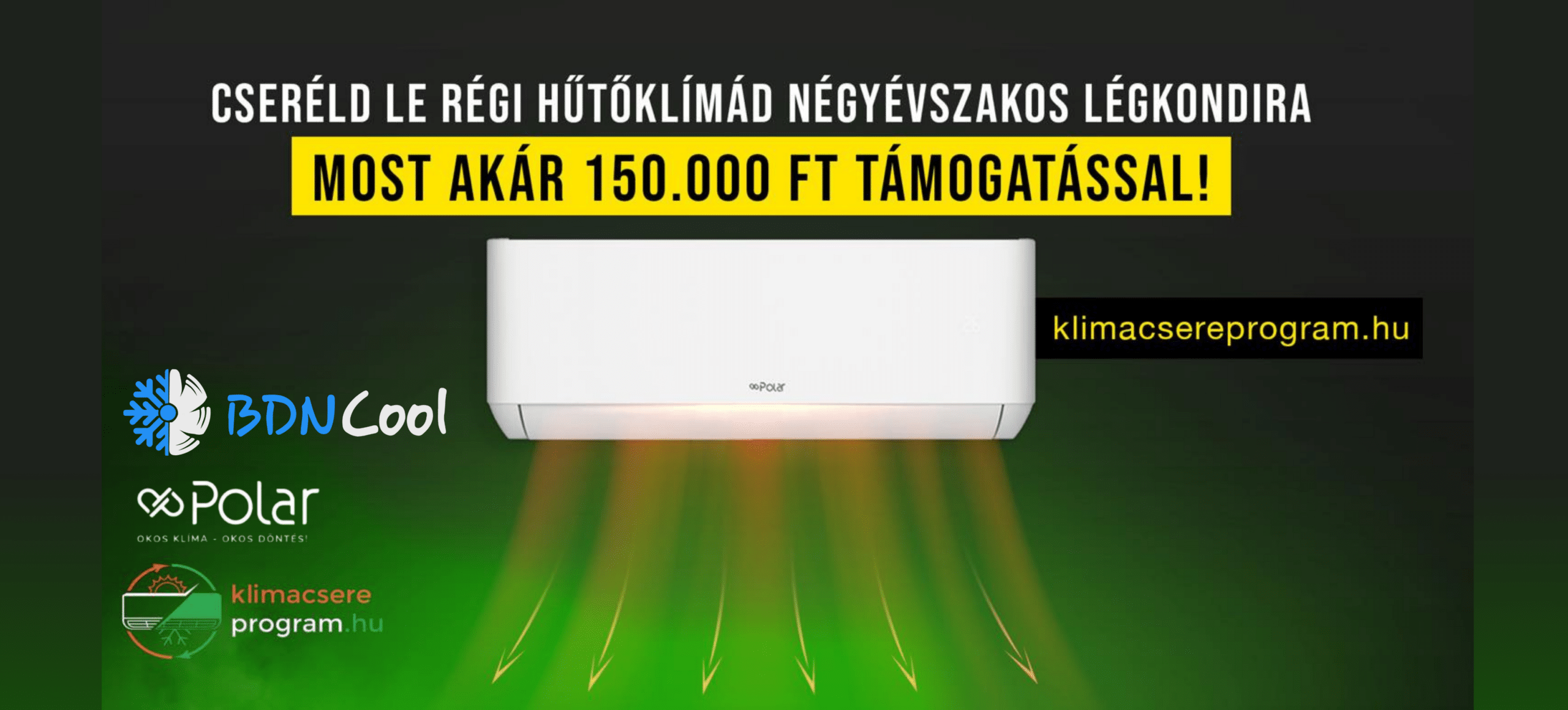 Olcsó klíma, klíma beszámítás, klímatámogatás, klímacsereprogram